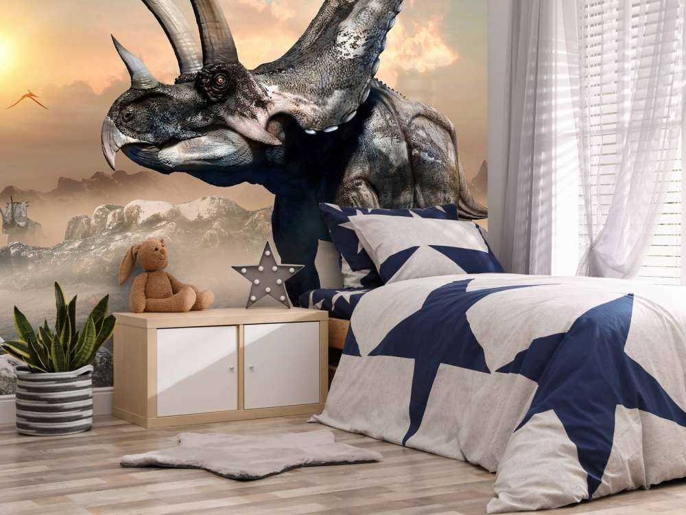 Dinosaurier i morgondimman