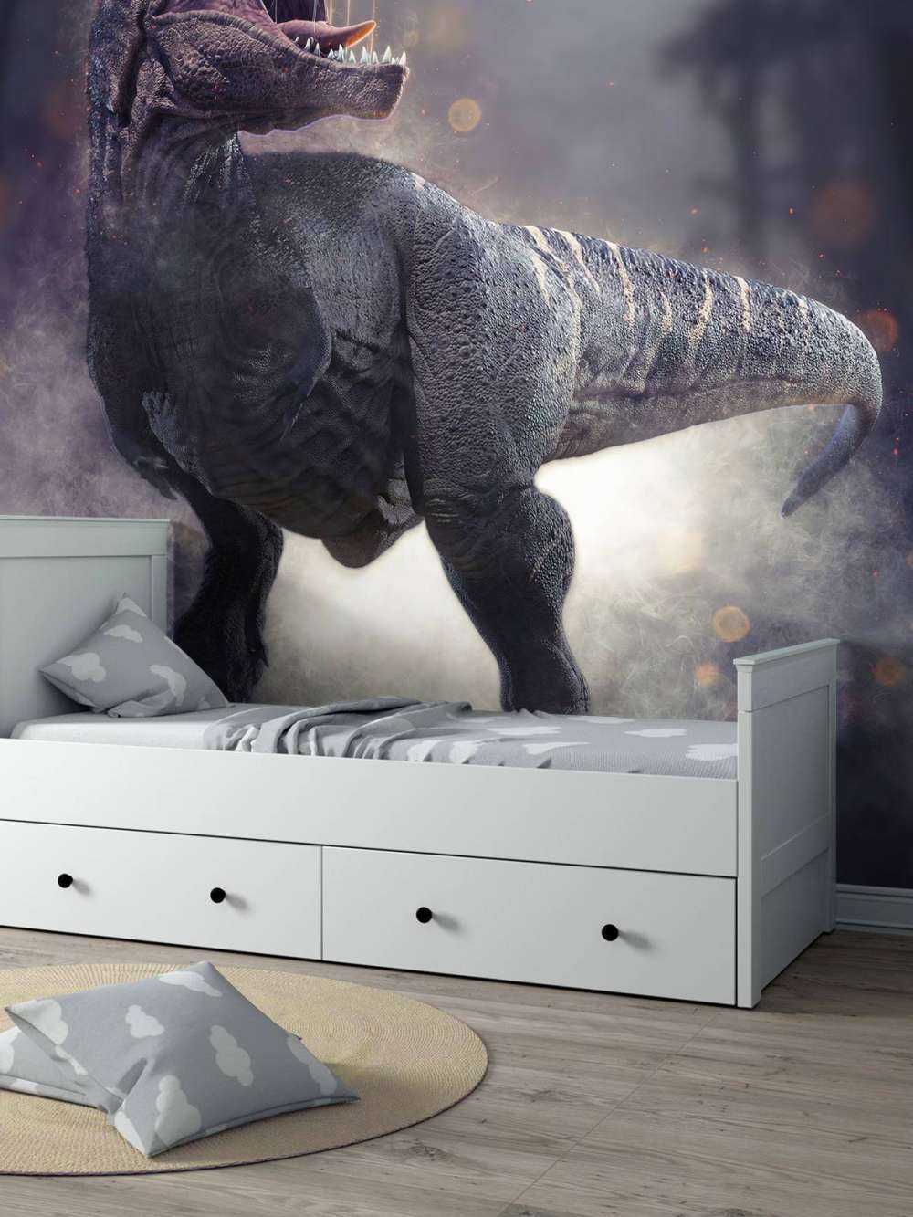 Tyrannosaurus Rex på natten