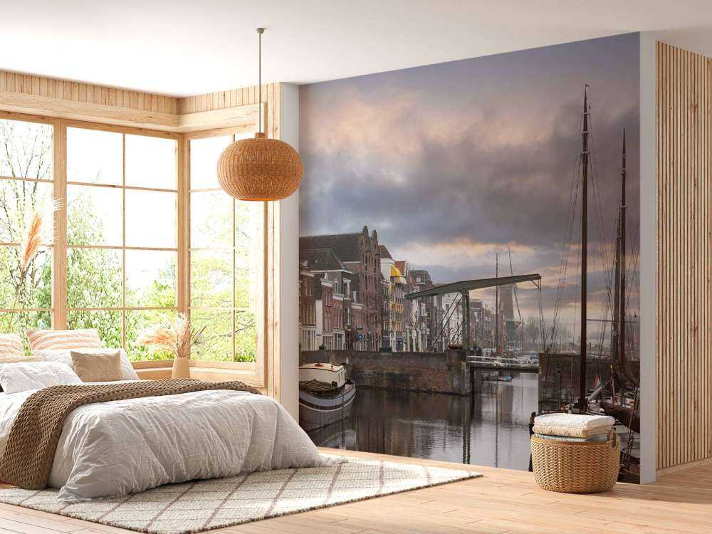 Historiska Delfshaven Rotterdam West 