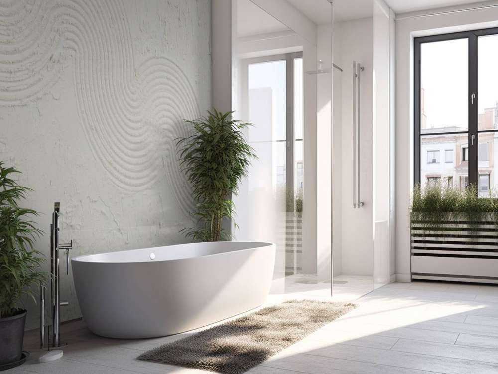 Zen-trädgård textur