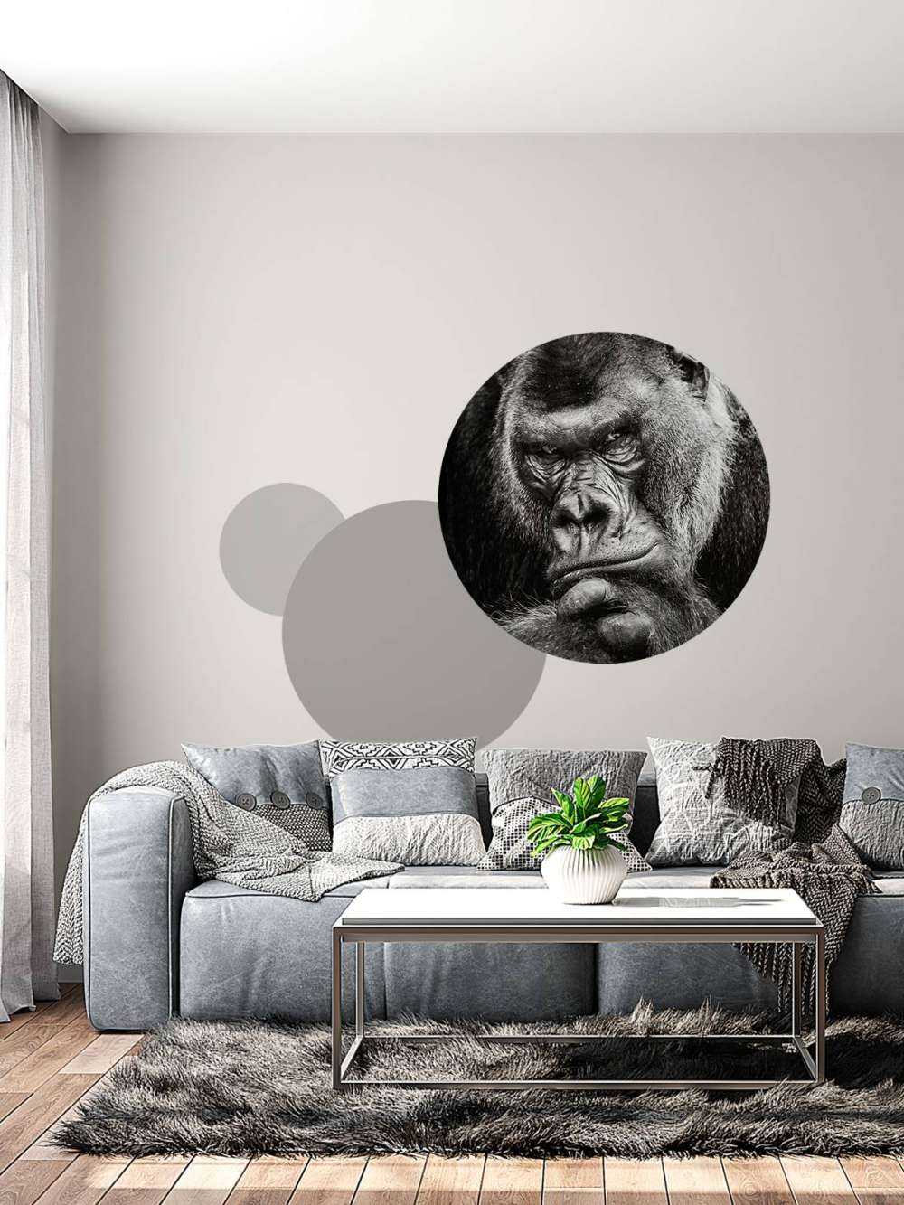 Närbild av en gorilla