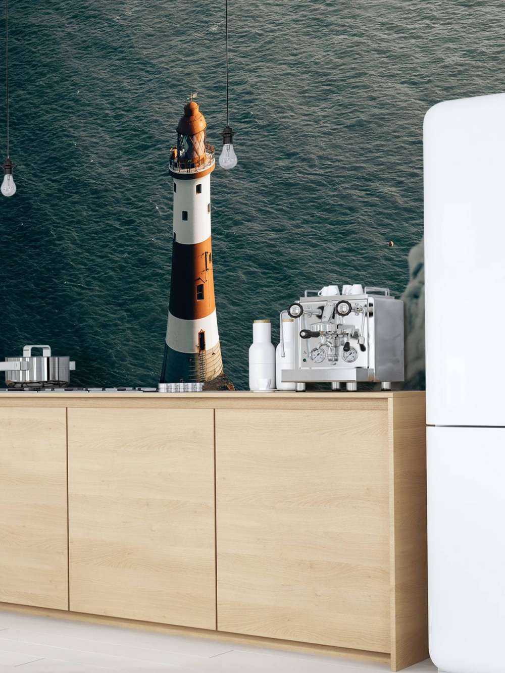 Fårfyr på den engelska kusten