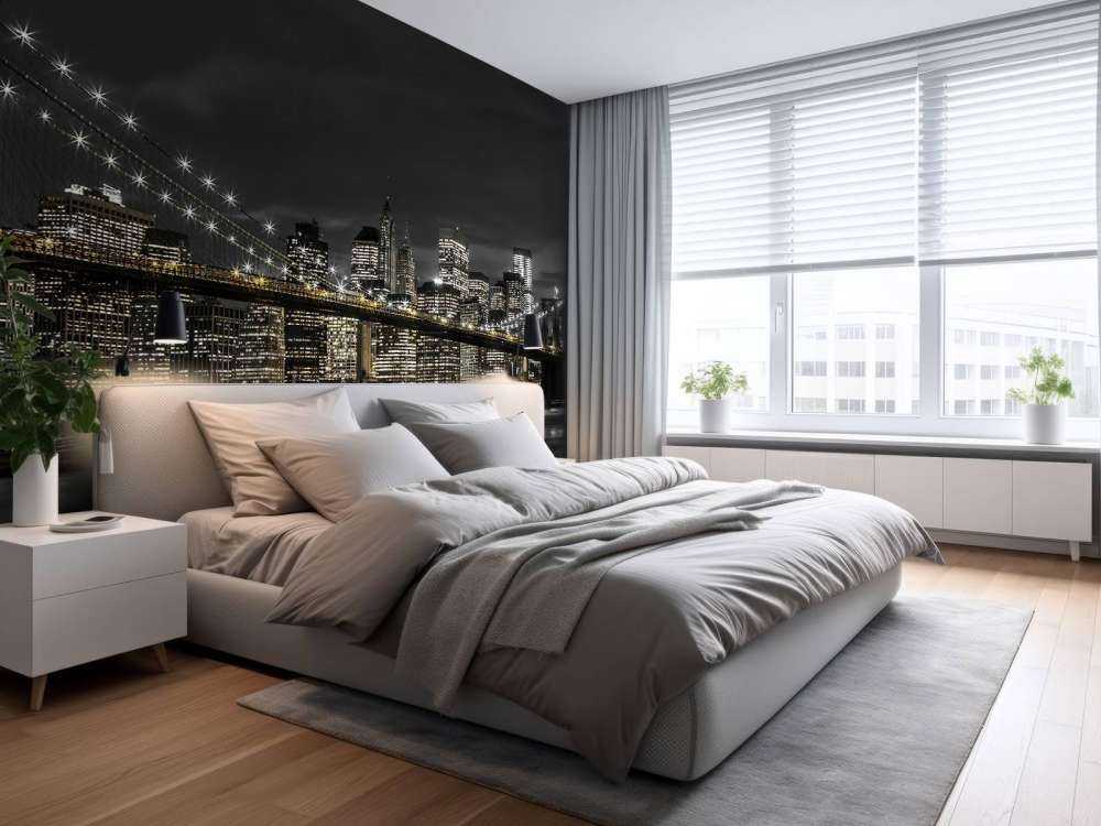 Brooklyn Bridge på natten