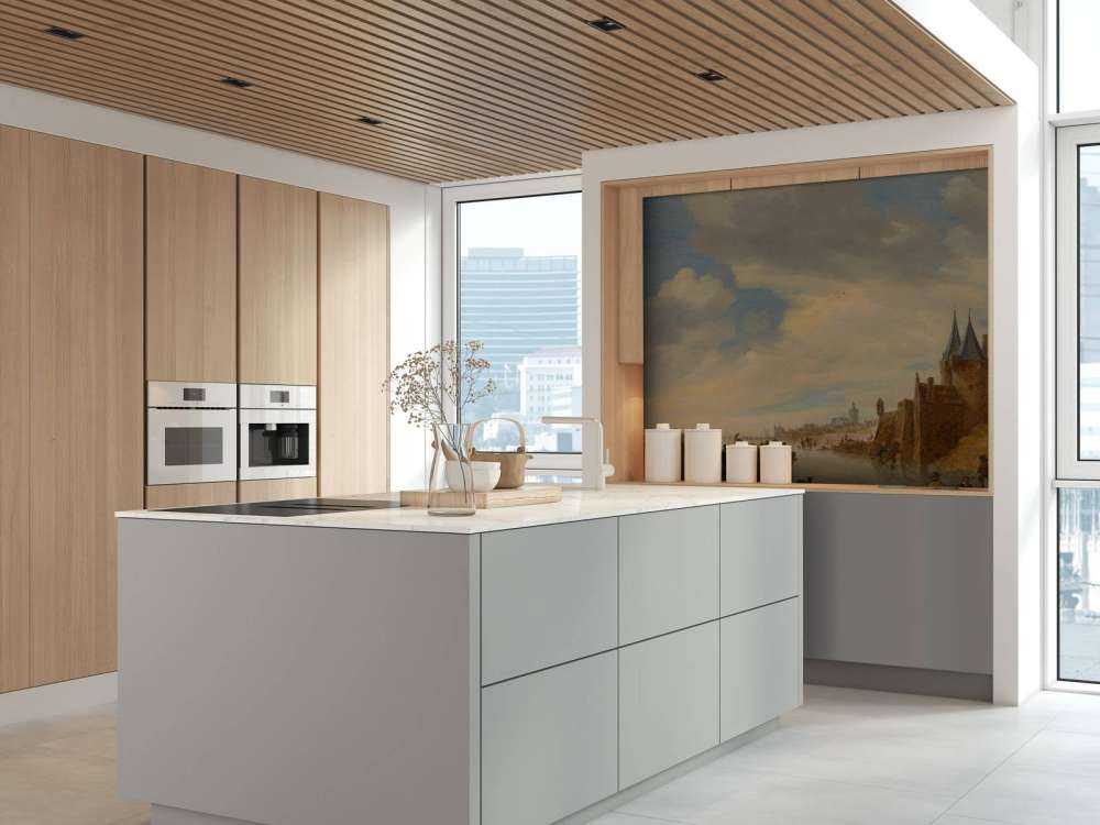 Vinterlandskap nära Arnhem