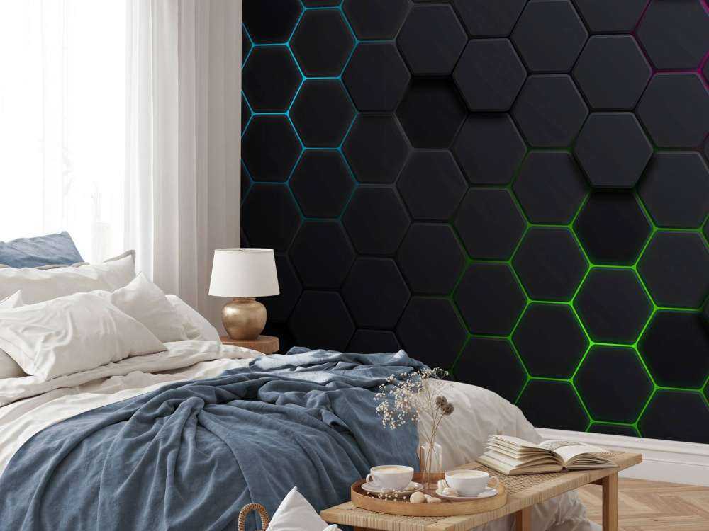 Lysande hexagoner