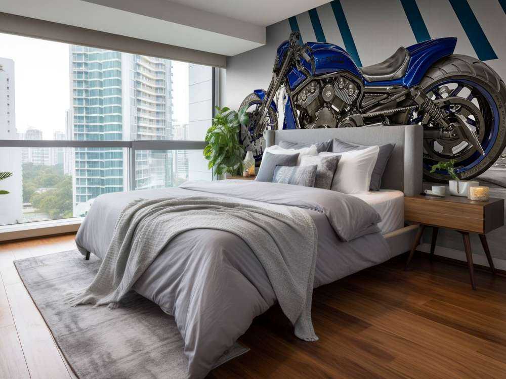 Cool specialtillverkad motorcykel