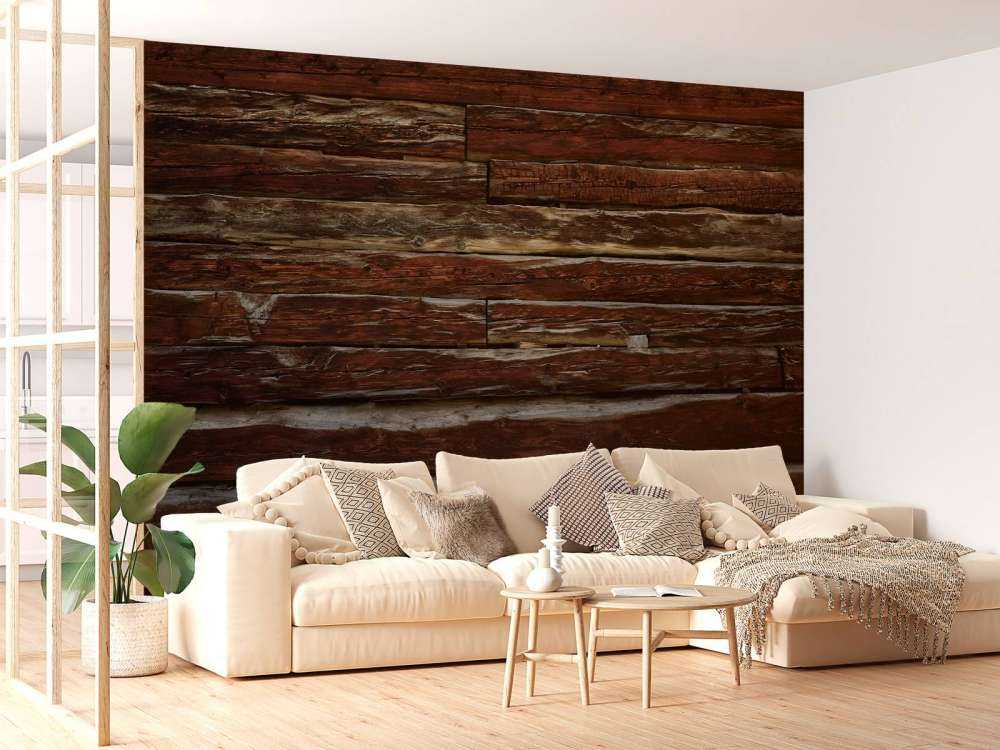 Gammalt och vittrat trä