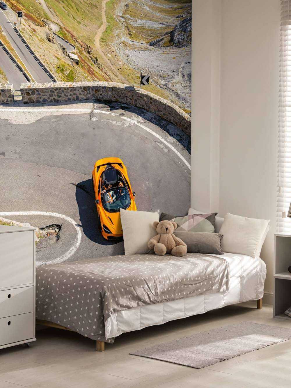 McLaren på Stelviopas - färg