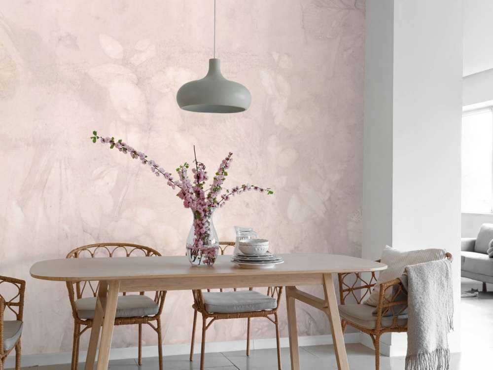 Wilde braam och väddört - drömvärld i akvarell