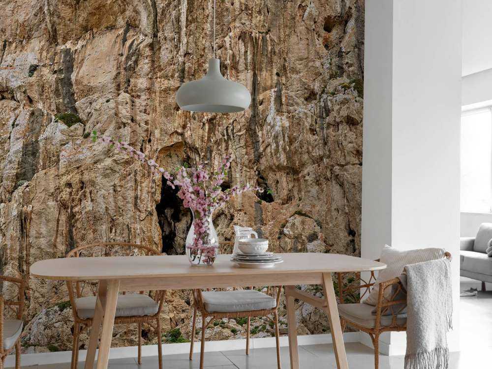 Grotta i en sten