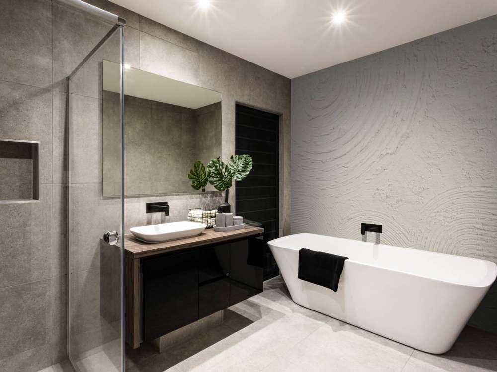 Organiske former og linjer i off-white