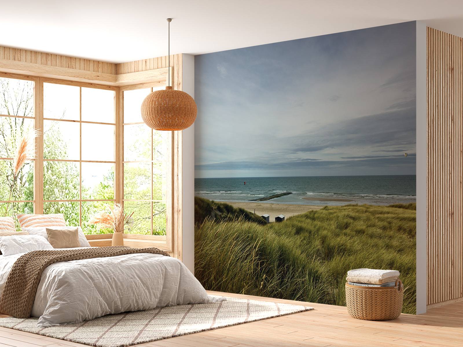 Strand fra sanddynene
