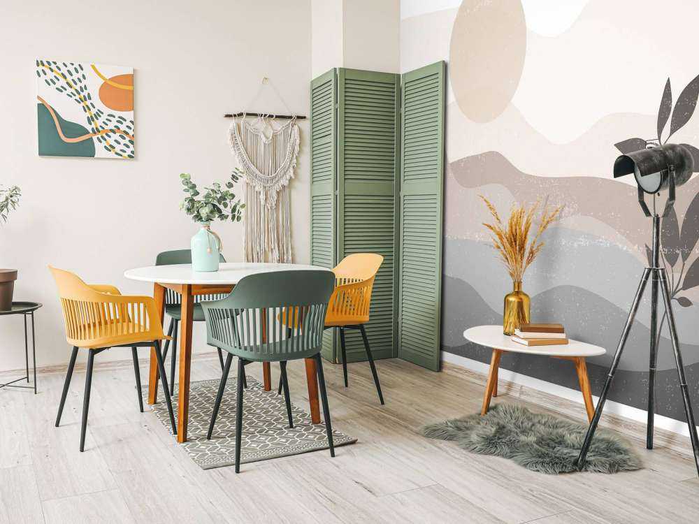 Midt århundre solnedgang