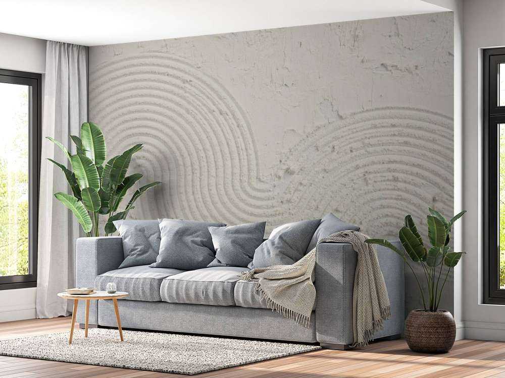 Strukturkunst i off white