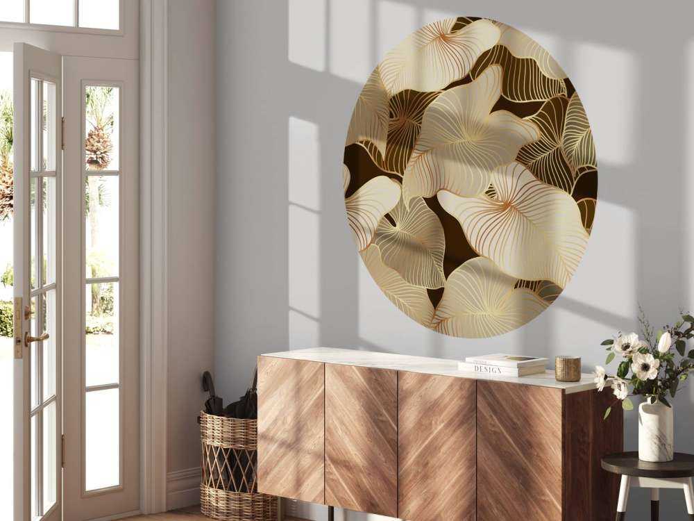 Brune tropiske blader