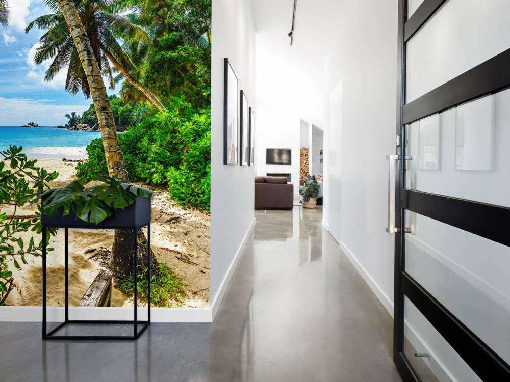 Strand mellom håndflatene