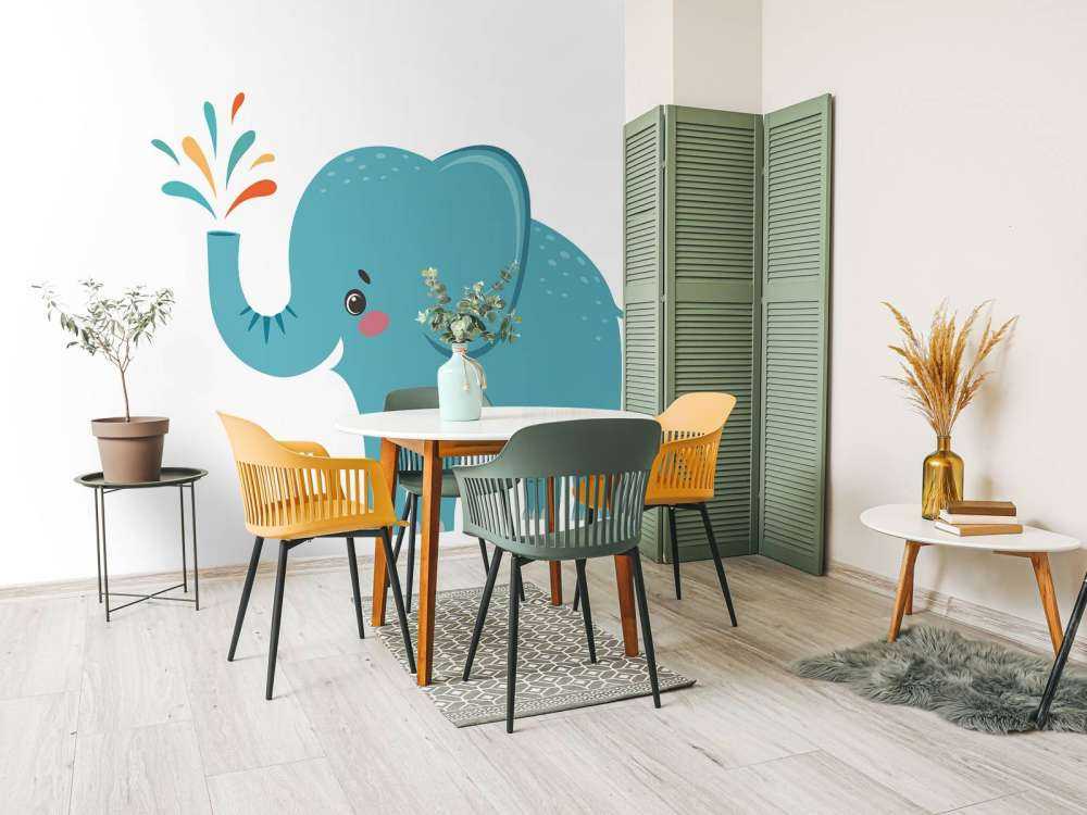 Munter elefant