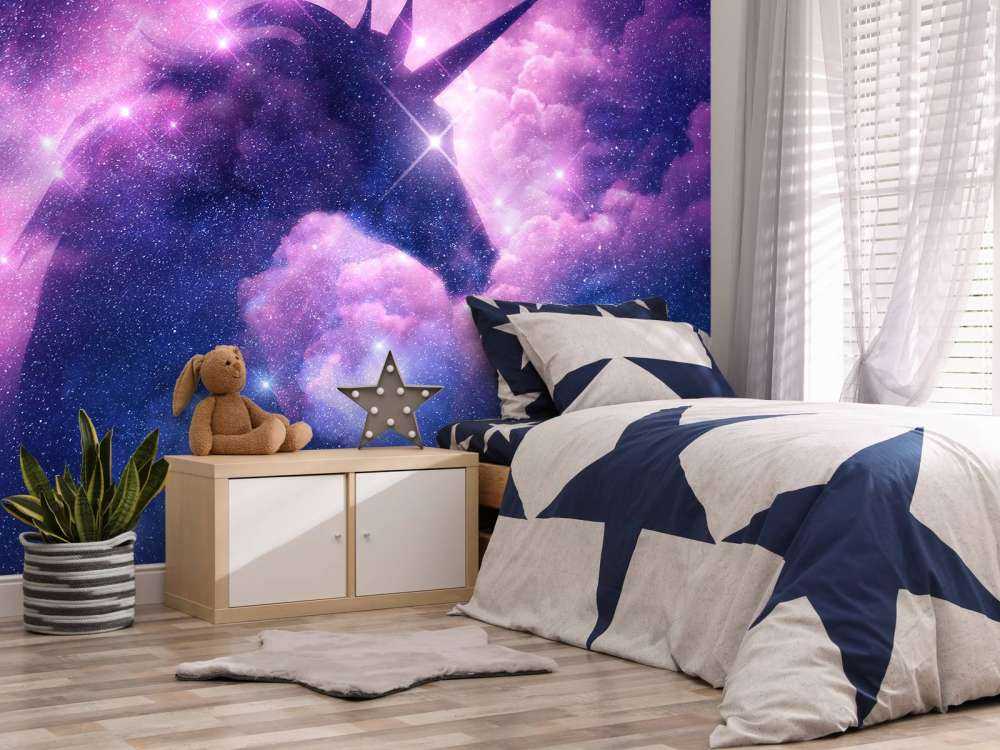 enhjørning silhuett