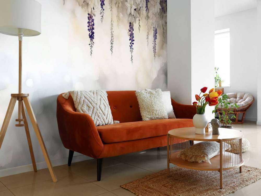 Mild Visteria Hage Gul