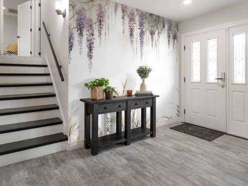 Wisteria og markgress beige