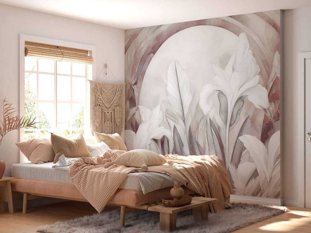 Iris ved soloppgang oransje