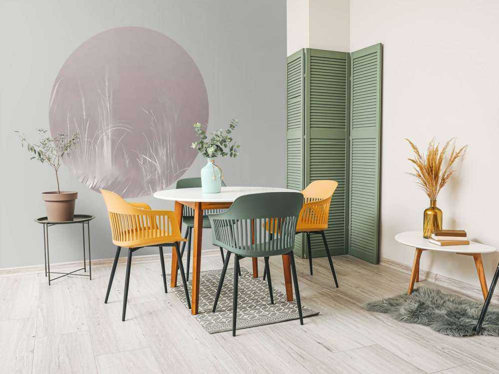 Naturstemning Tåkete Blå