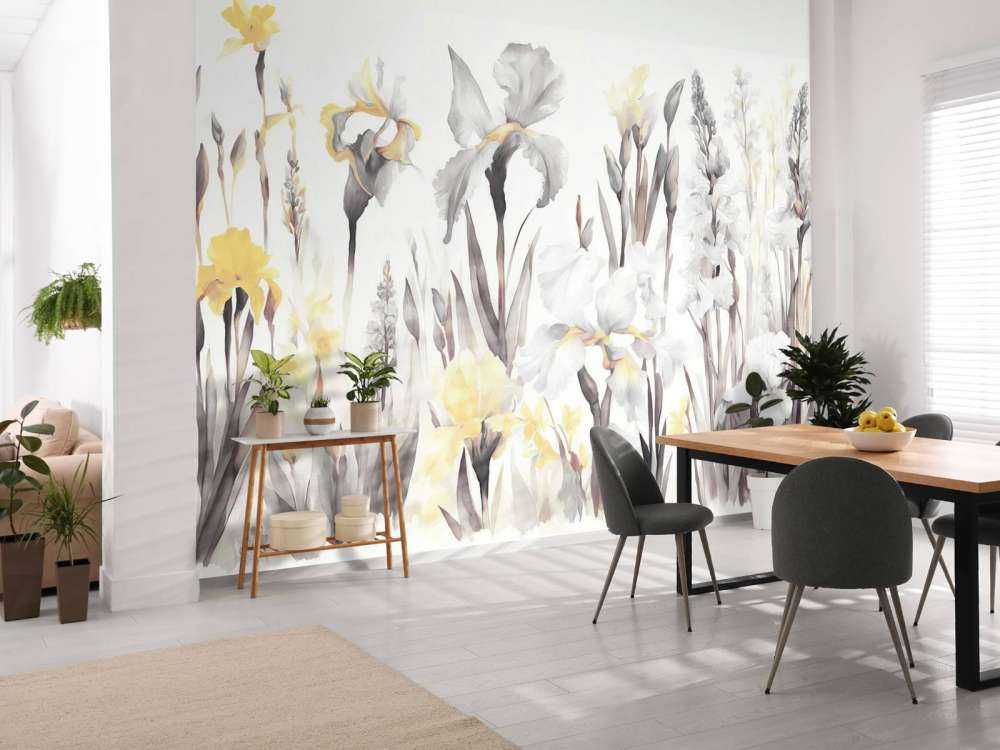 Glad vår gyllen gul