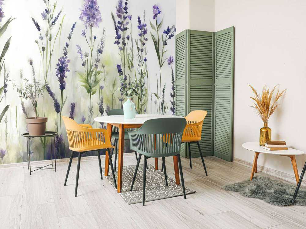 Lavendeleng Uten søm Dempet lilla