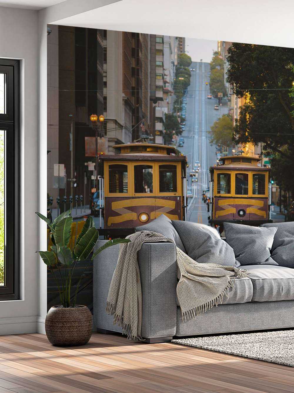 Gule trikker i San Francisco USA