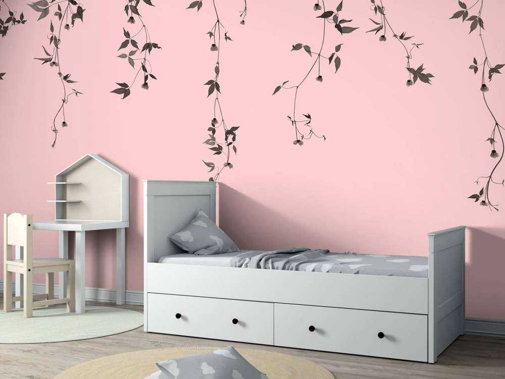 Klematiskvister på gammelrosa