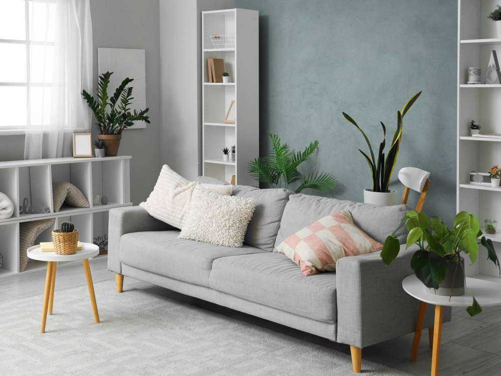 Betong med grønn fargetone