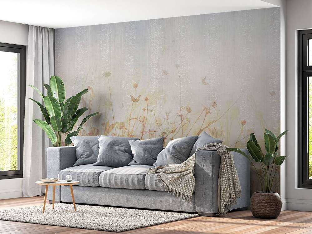 Sommerfugler og blomster