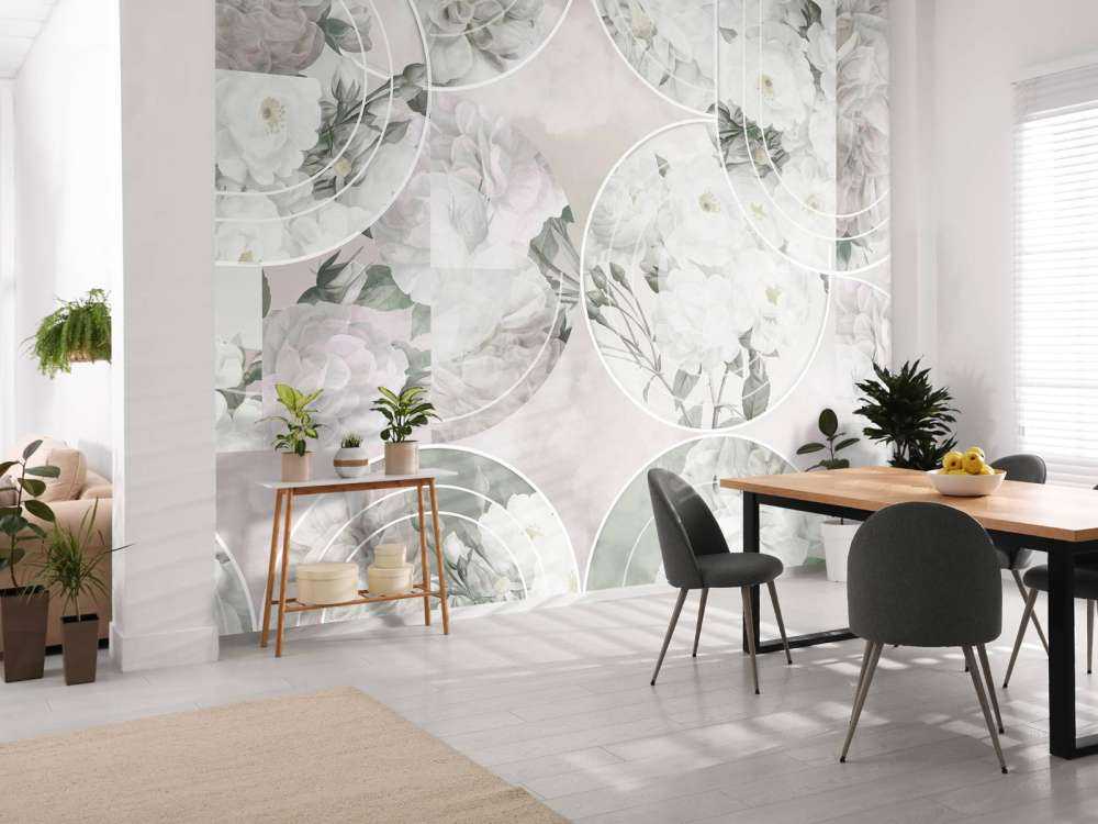 Tidøs Blomster Eleganse - Myk Hvit