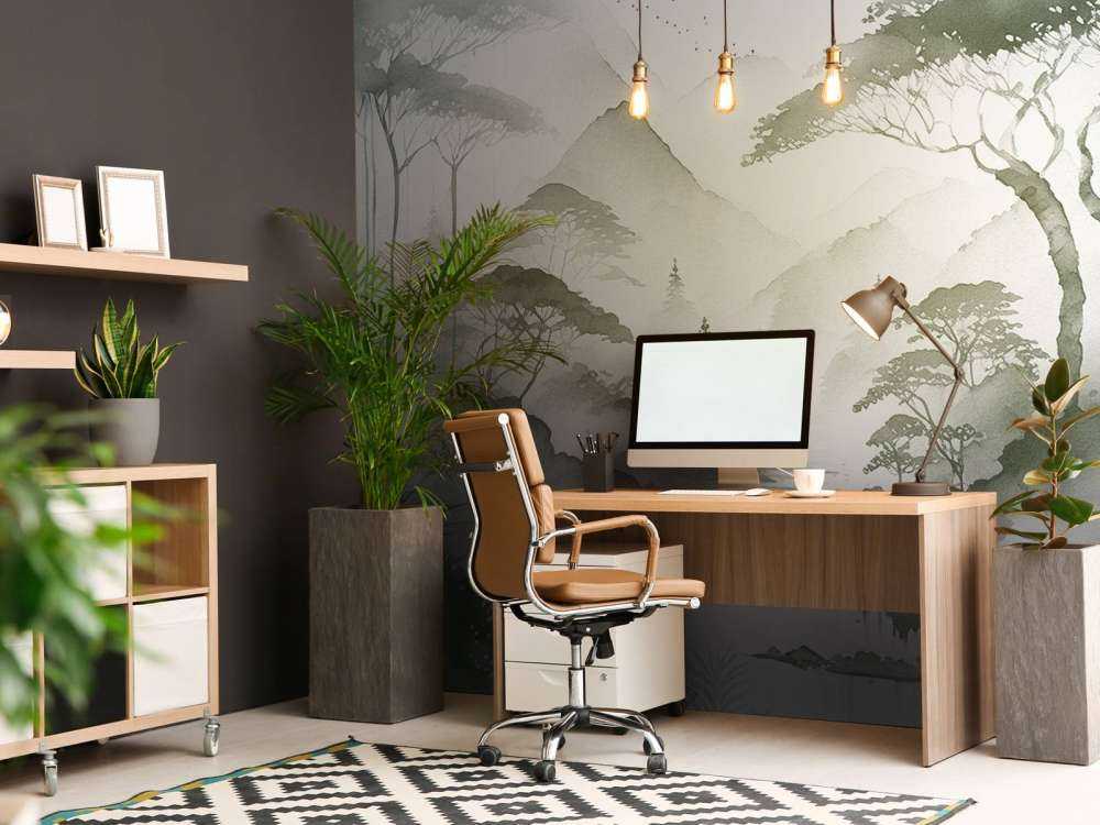 Fjellsjø i Tåkete Blekk, grønn