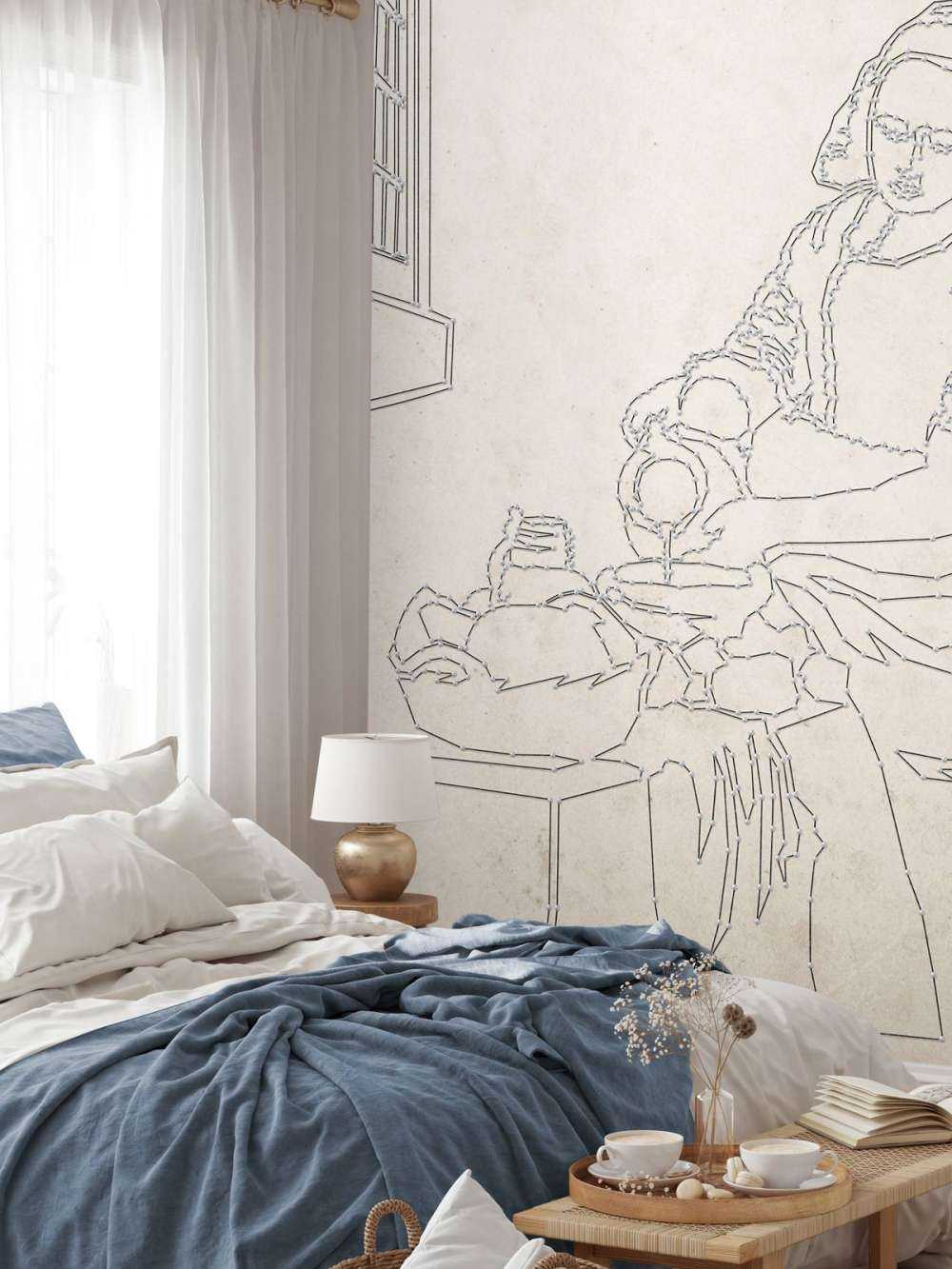 Melkepike - oppslagstavle