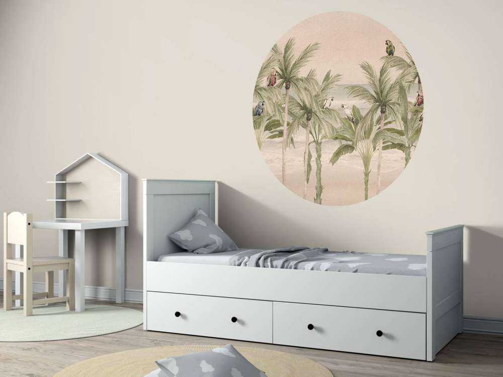 Papegøyer på stranden