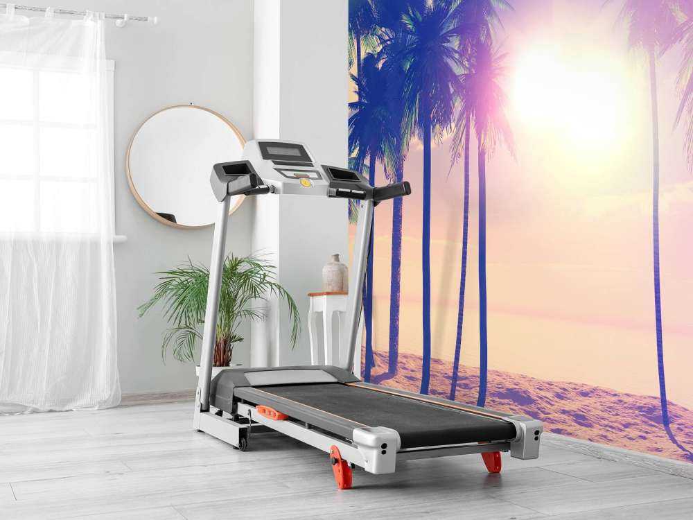 Vintage palmer og hav