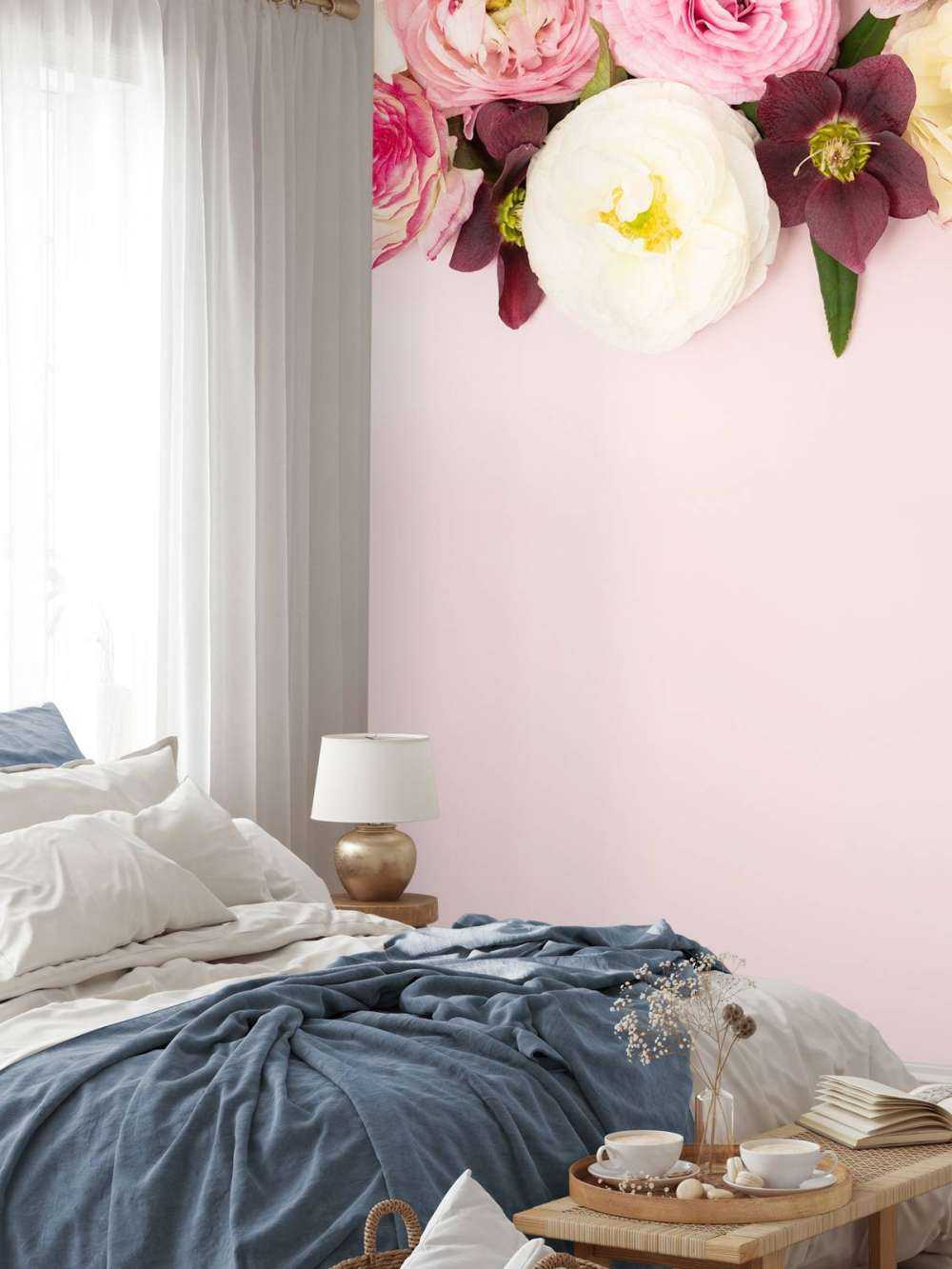 Forskjellige fargede blomster