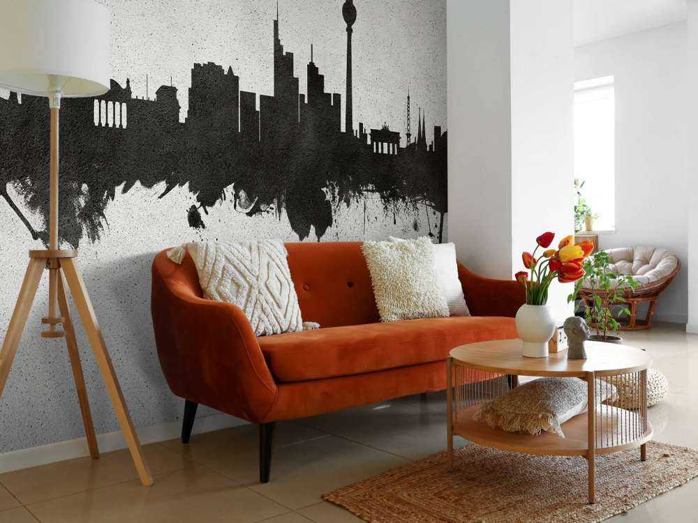 Akvarell silhuett, Berlin