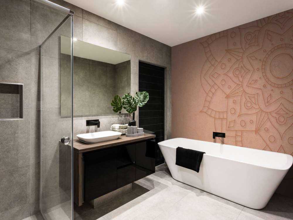 Jordaktig geometrisk mandala