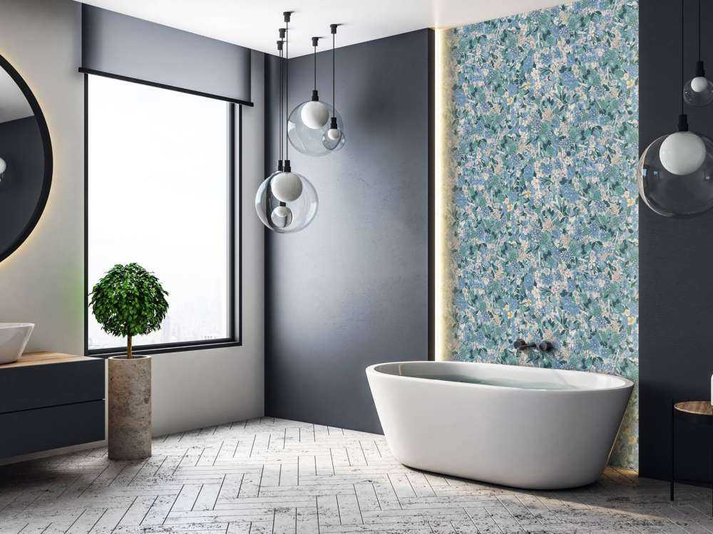 Floral Blossom Blue
