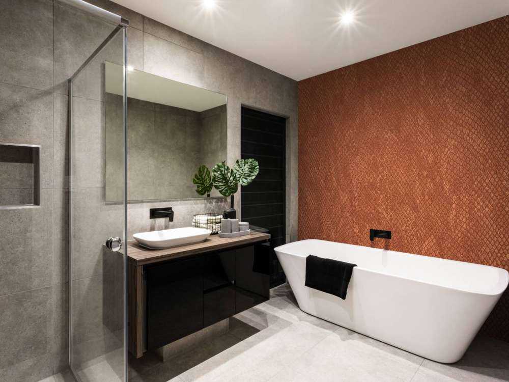 Slangestruktur i terrakotta