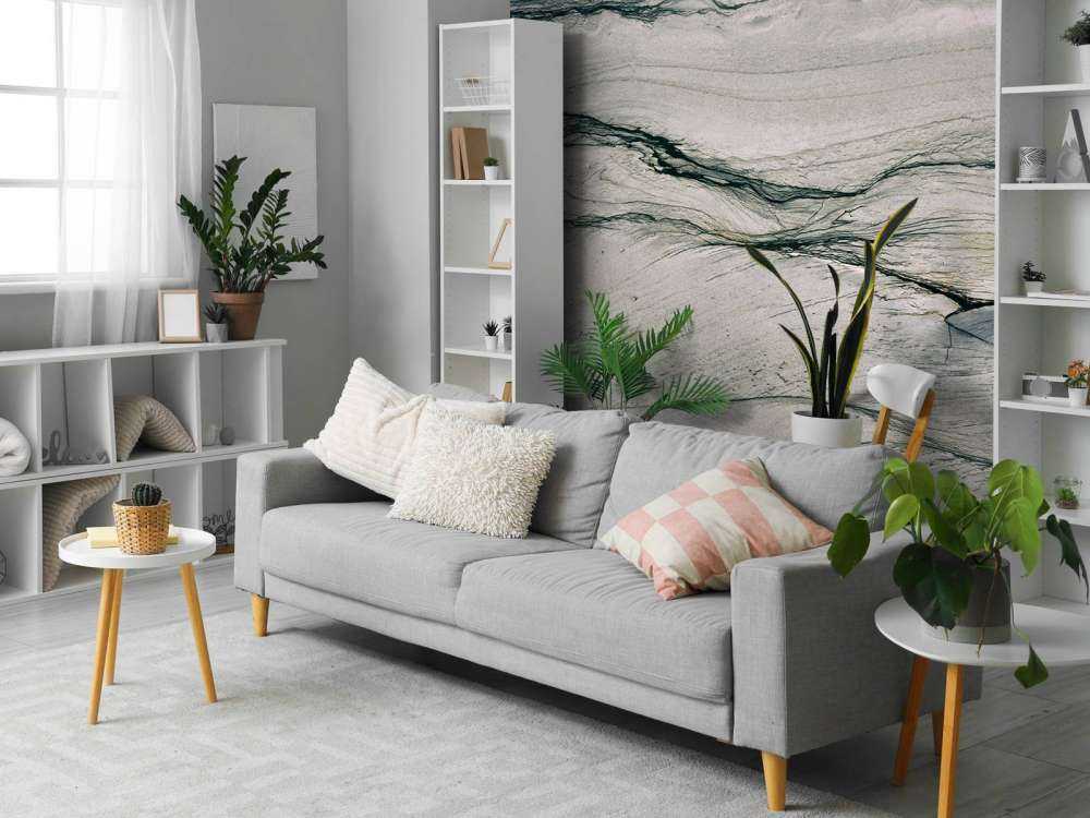 Lagdelt marmor med dybde