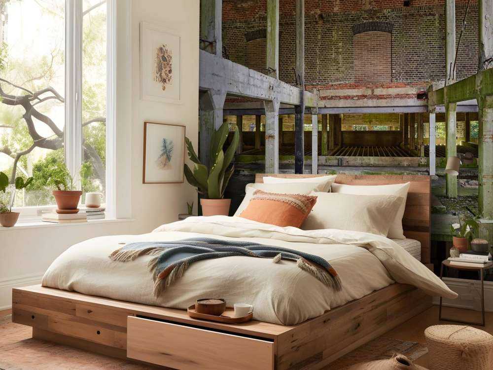 Gammel forlatt fabrikk