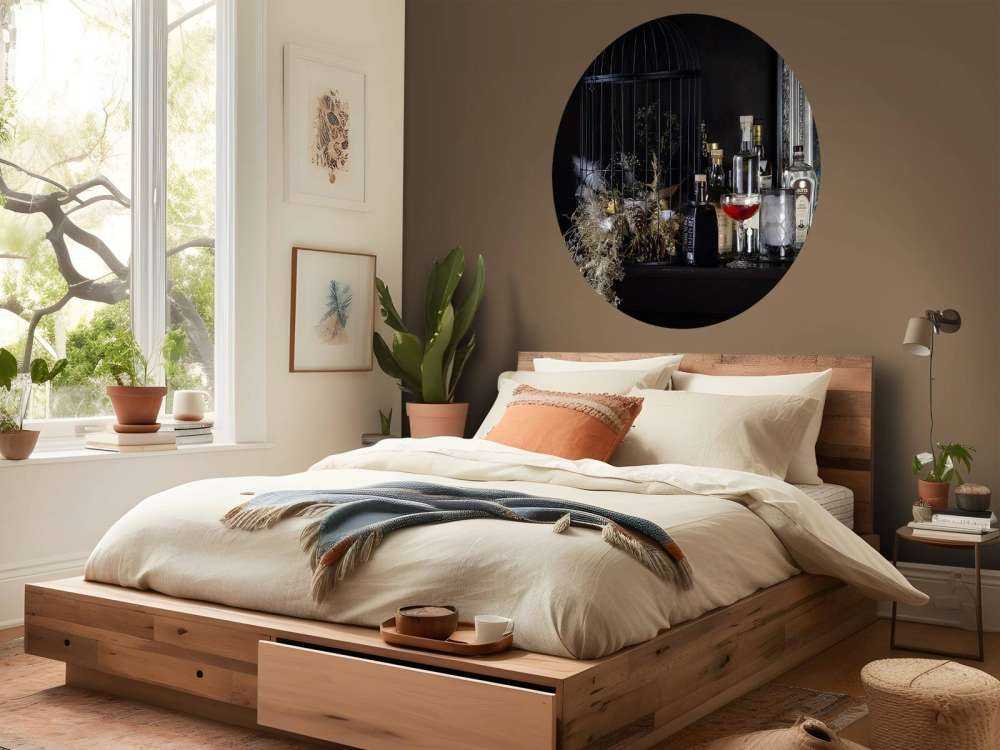 Stilleben med drikkeflasker