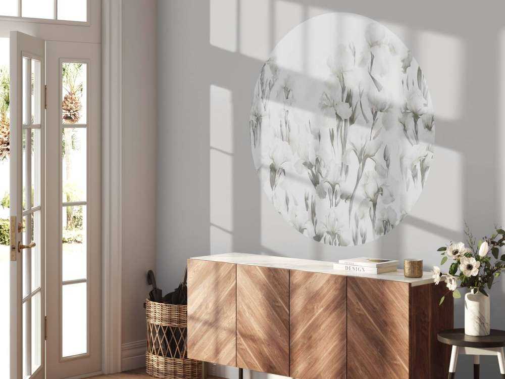 Irisene danser sømløst varm beige