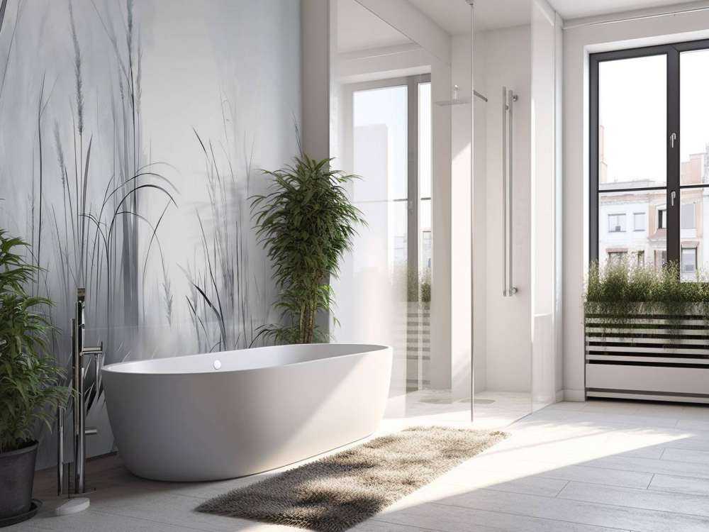 Naturstemning myk blå