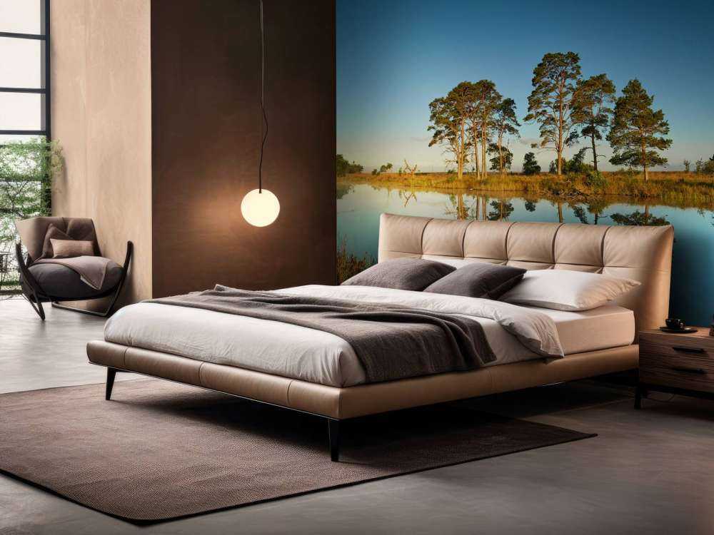 Refleksjon i skogsjøen