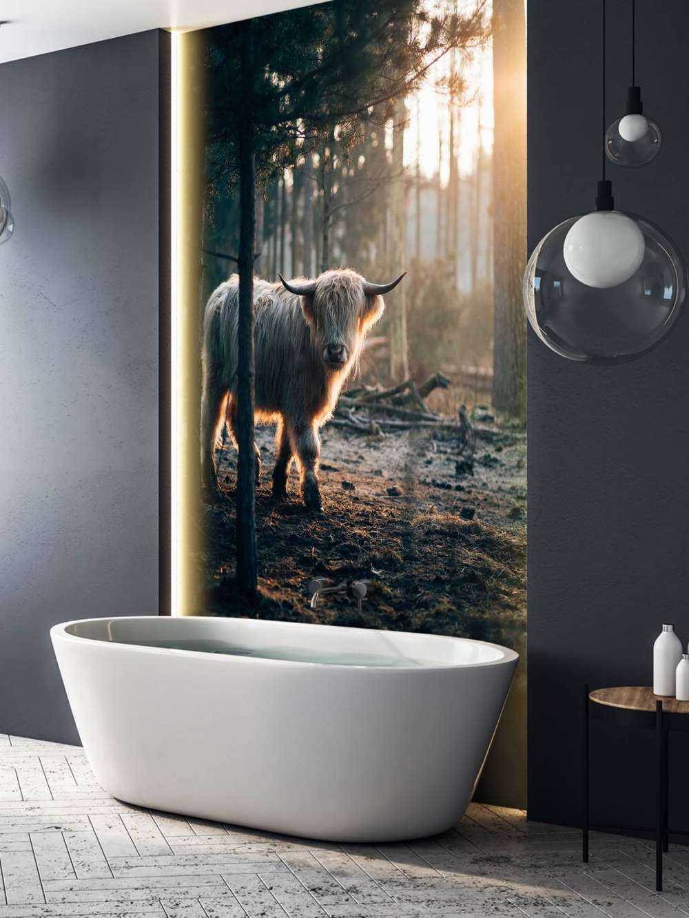 hvite skotske høylandet