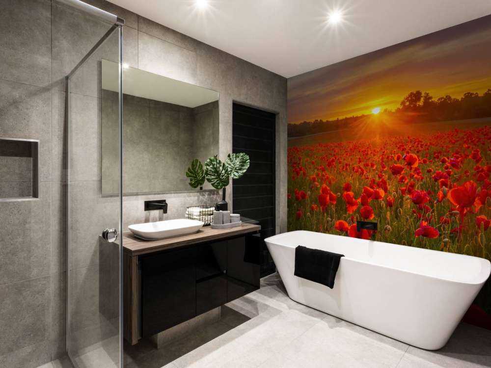 Blomstrende valmuemarked